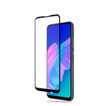 MOCOLO for Huawei P40 lite E / Y7p [Full Glue] Silk Printing Tempered Glass Full Screen Protector Anti-explosion