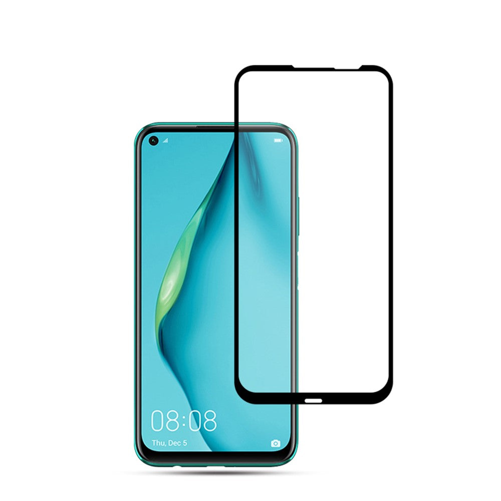 MOCOLO för Huawei P40 lite/Nova 7i/Nova 6 SE [Full Glue] Silk Print Härdat Glas Helskärmsskyddsfilm
