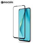 MOCOLO för Huawei P40 lite/Nova 7i/Nova 6 SE [Full Glue] Silk Print Härdat Glas Helskärmsskyddsfilm