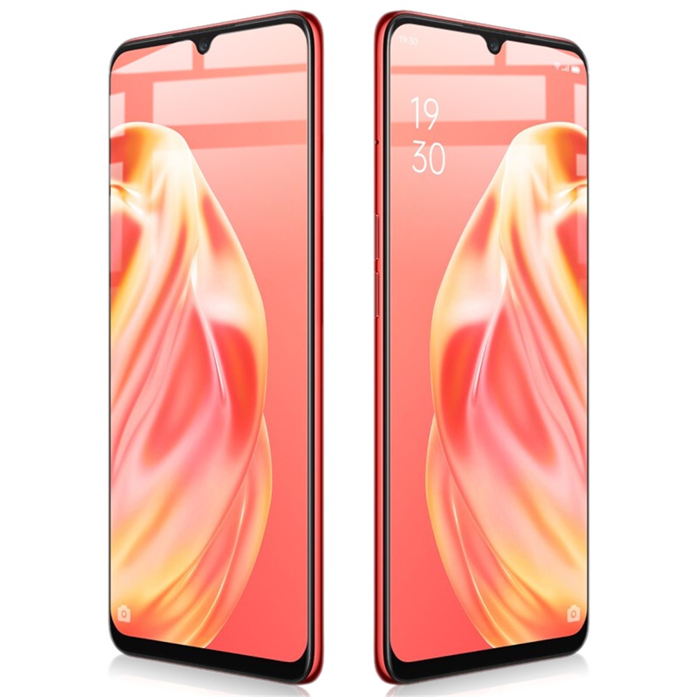 IMAK Pro+ Full Coverage Tempered Glass Screen Protection Film for Oppo Reno3/A91