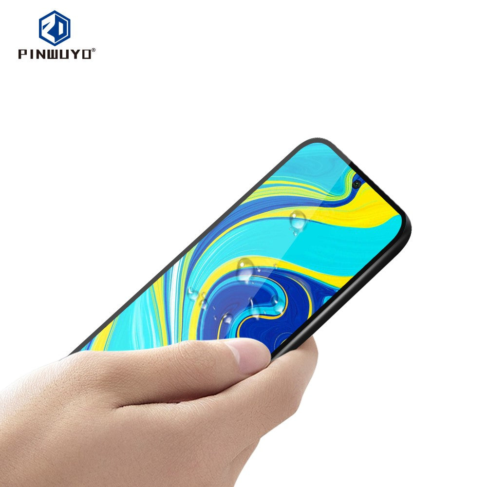 PINWUYO 2.5D 9H Anti-explosion Tempered Glass Screen Protector for Xiaomi Redmi Note 9