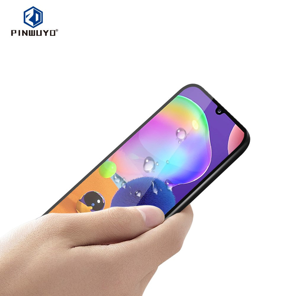 PINWUYO 2.5D 9H Anti-explosion Tempered Glass Screen Protector for Samsung Galaxy A31