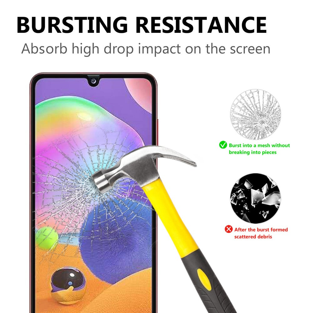 Full Screen Tempered Glass Screen Film for Samsung Galaxy A31