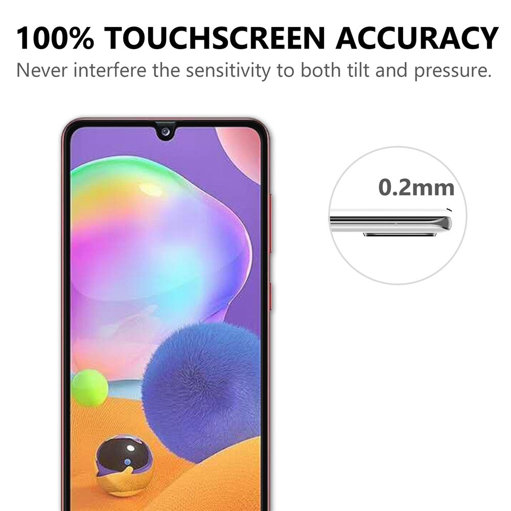 Full Screen Tempered Glass Screen Film for Samsung Galaxy A31