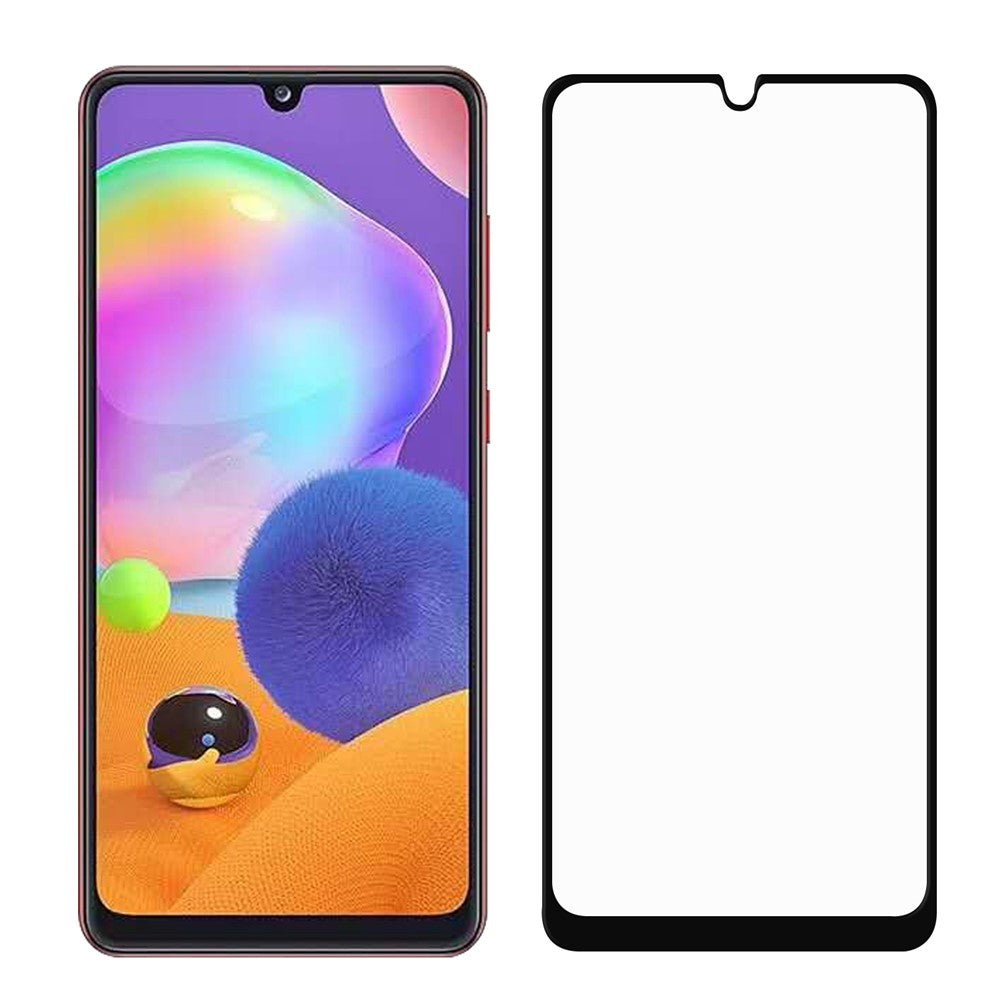 Full Screen Tempered Glass Screen Film for Samsung Galaxy A31