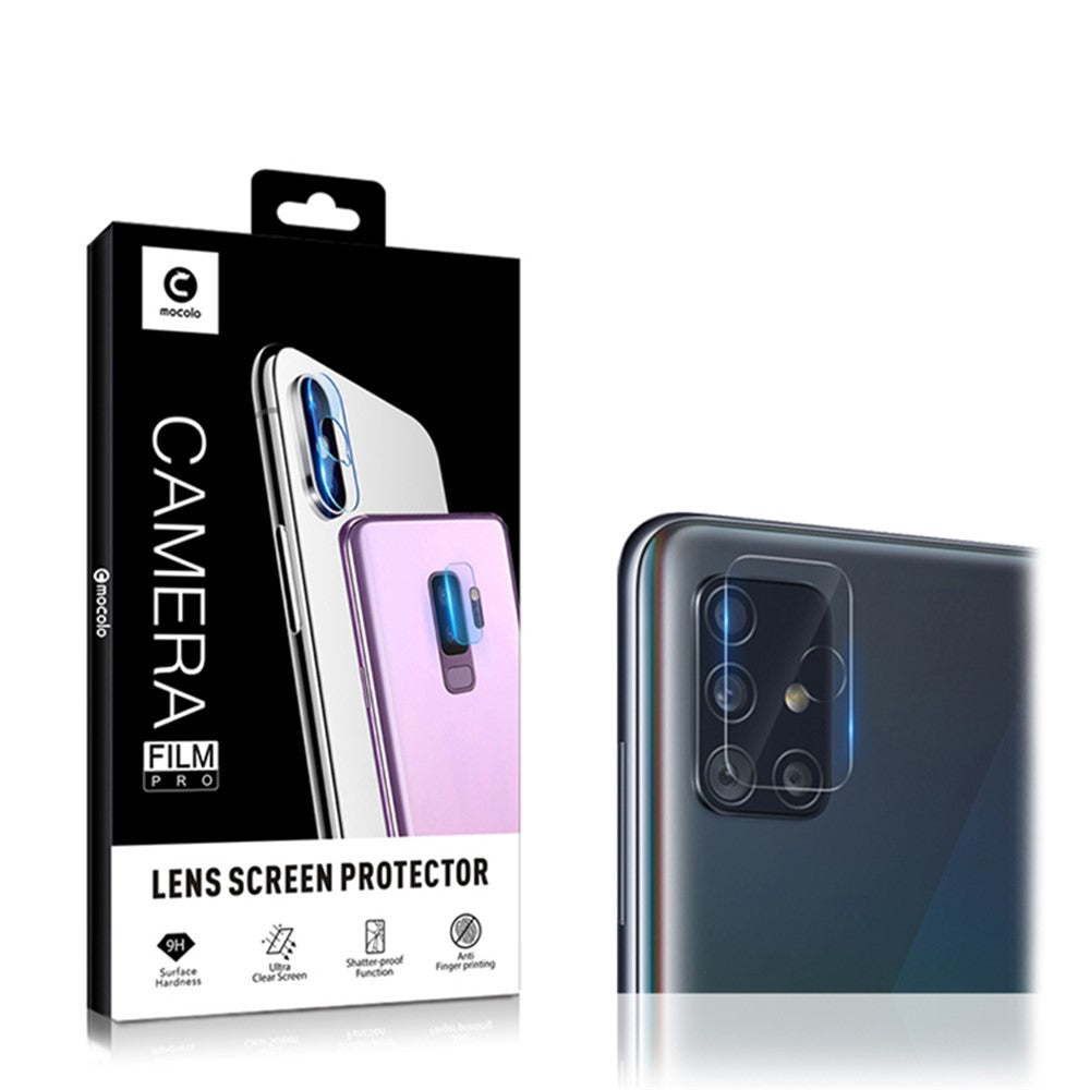 MOCOLO 9H Hærdet Glas Kameralinsefilm til Samsung Galaxy A51 SM-A515
