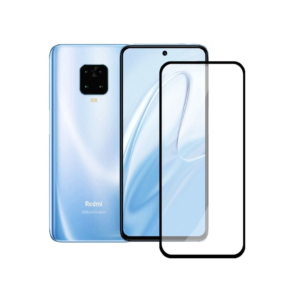 Silk Printing Tempered Glass Full Size Screen Protector for Xiaomi Redmi Note 9 Pro/Redmi Note 9S/Redmi Note 9 Pro Max