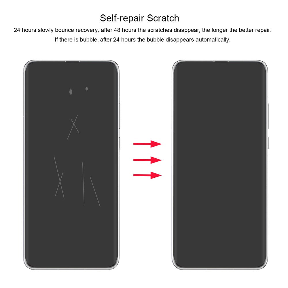 ENKAY HAT PRINCE Hydrogel Film 3D Full Size Screen Cover Soft Film for Huawei P40 Pro