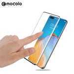 MOCOLO 3D Curved Full Screen Tempered Glass Screen Protector Film (Full Glue) for Huawei P40 Pro