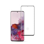MOCOLO för Samsung Galaxy S20 4G/S20 5G 3D-böjd helskärm, heltäckande, härdat glas, skärmskyddsfilm [stödjer ultraljudsfingeravtryckslåsning]