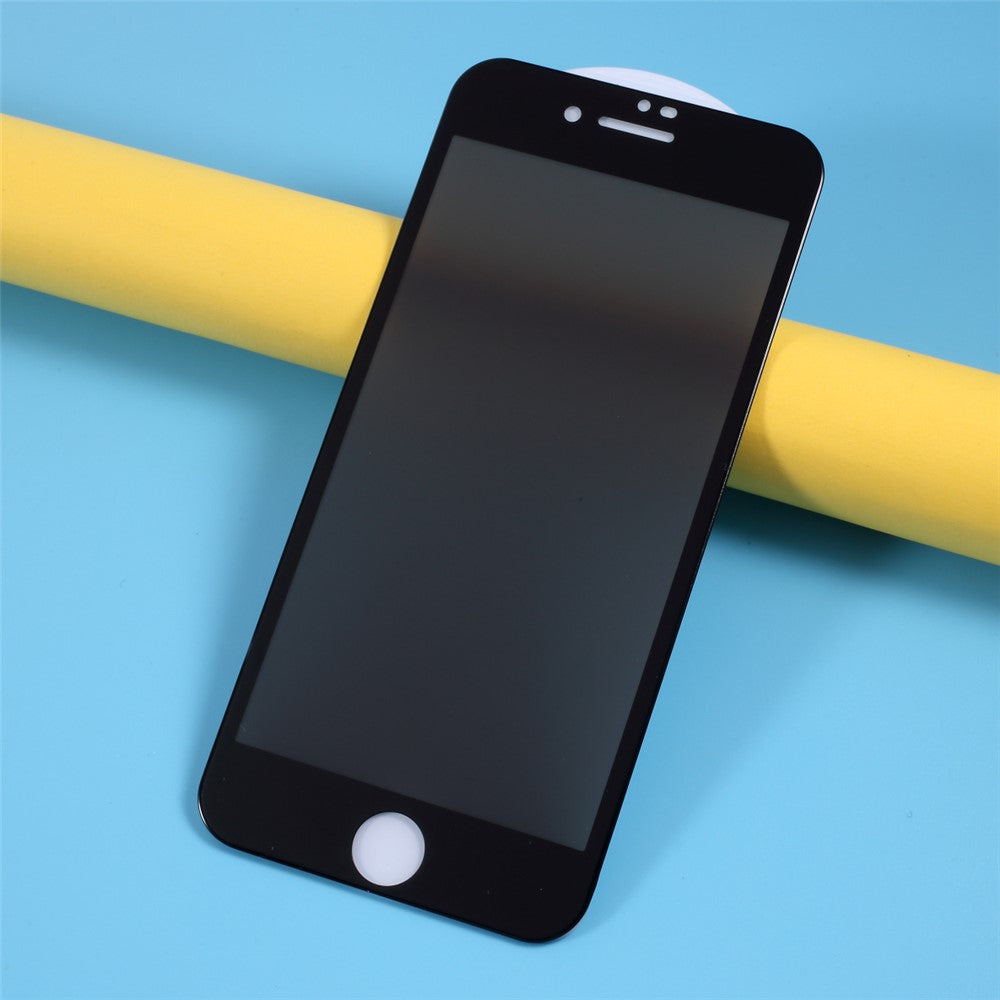 RURIHAI Anti-peep 0.26mm 4D Curved Full Screen Tempered Glass Protector for iPhone SE (2nd Generation)
