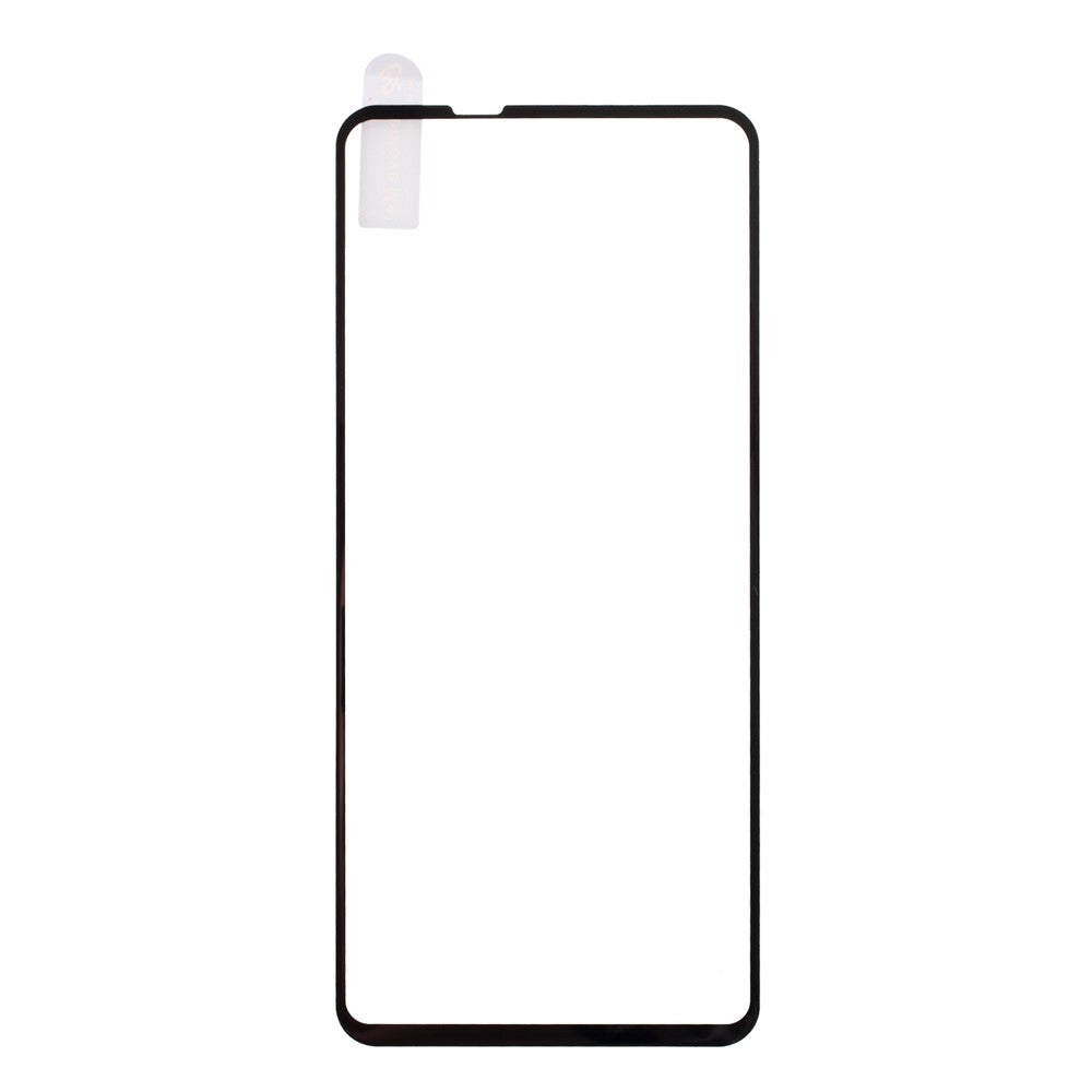 Silke Print Fuld Størrelse Fuld Lim Hærdet Glas Skærmbeskytter til Samsung Galaxy A21s