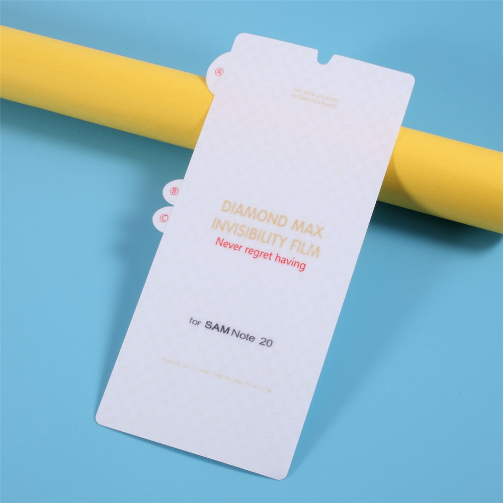 Full Screen Soft TPU Hydrogel Film for Samsung Galaxy Note 20/Note 20 5G
