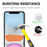 2.5D 9H Arc Edge Fingerprint-Proof Tempered Glass Screen Protector for Apple iPhone 12 Pro Max 6.7 inch