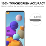 2.5D 9H Arc Edge Tempered Glass Film for Samsung Galaxy A21s