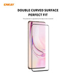 ENKAY 0,26 mm 9H 3D-böjd helhäftande härdat glasfilm för Xiaomi Mi 10/Mi 10 Pro