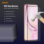 ENKAY 0,26 mm 9H 3D-böjd helhäftande härdat glasfilm för Xiaomi Mi 10/Mi 10 Pro