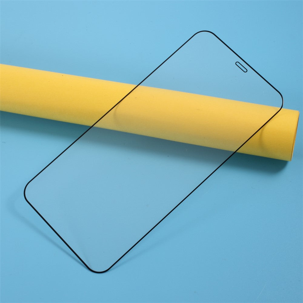 Full Size Silk Printing Anti-fingerprint Tempered Glass Screen Film for iPhone 12 mini