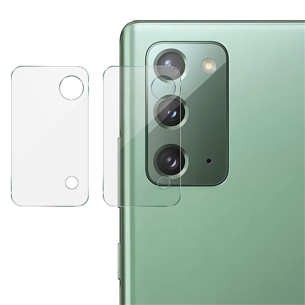 IMAK 2Pcs/Pack Ultra Clear Glass Camera Lens Film for Samsung Galaxy Note20 4G/5G