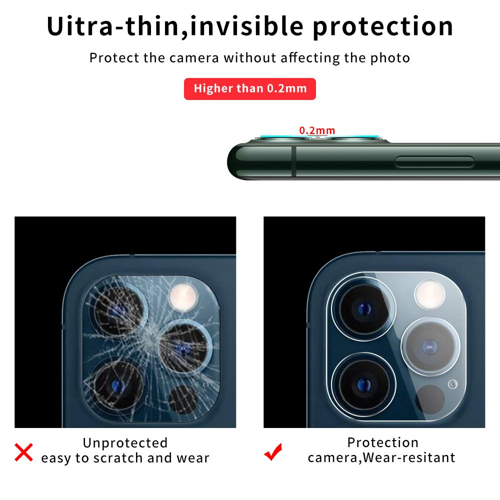 Tempered Glass Camera Screen Protector Film for iPhone 12 Pro Max 6.7 inch