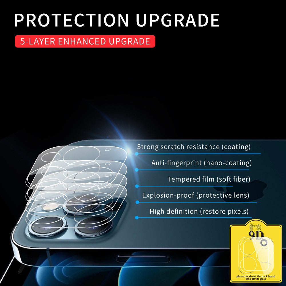 Tempered Glass Camera Screen Protector Film for iPhone 12 Pro Max 6.7 inch