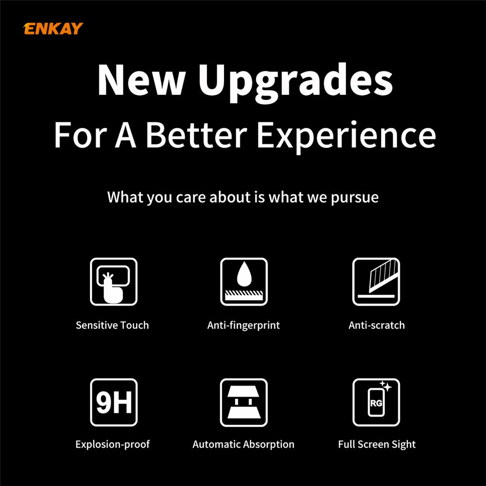 ENKAY HAT PRINCE 0.26mm 9H 2.5D Tempered Glass Screen Protector for Samsung Galaxy A31