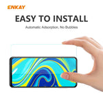 ENKAY 9H 0.26mm 2.5D Arc Edge Tempered Glass Screen Film for Xiaomi Redmi Note 9S/Note 9 Pro/Note 9 Pro Max
