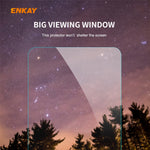 ENKAY 0.26mm 9H 2.5D Arc Edge Tempered Glass Screen Film for Xiaomi Redmi 10X 4G/Redmi Note 9