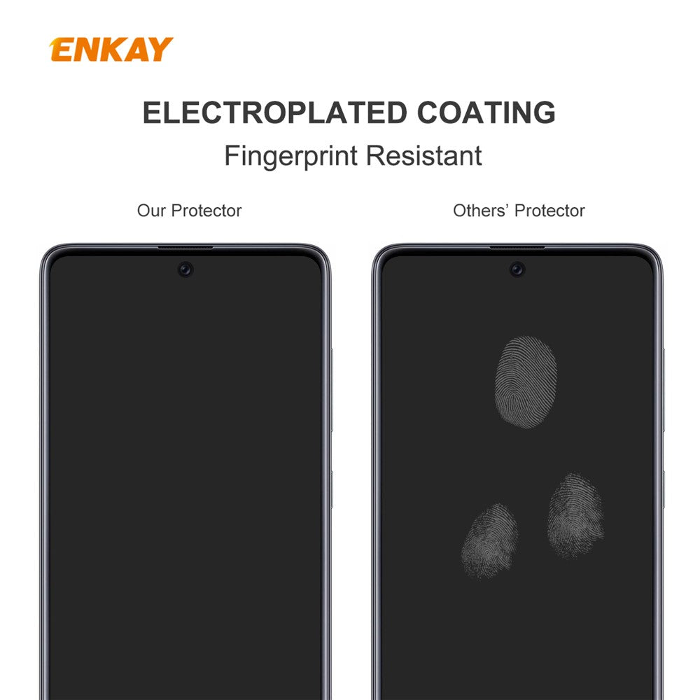 HAT PRINCE 2Pcs/Set 0.26mm 9H 2.5D Tempered Glass Screen Film for Xiaomi Redmi Note 9 Pro/Note 9 Pro Max/Note 9S