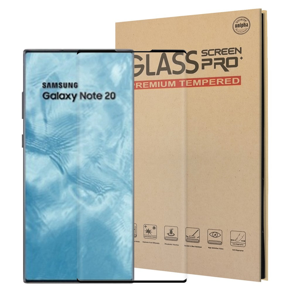 Ultra Clear 3D Tempered Glass Full Screen Guard Film for Samsung Galaxy Note20/Note20 5G