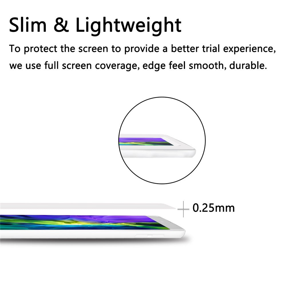 Fuld størrelse skærmbeskyttelsesfilm i hærdet glas til iPad Air (2020)/Air (2022) 10,9 tommer