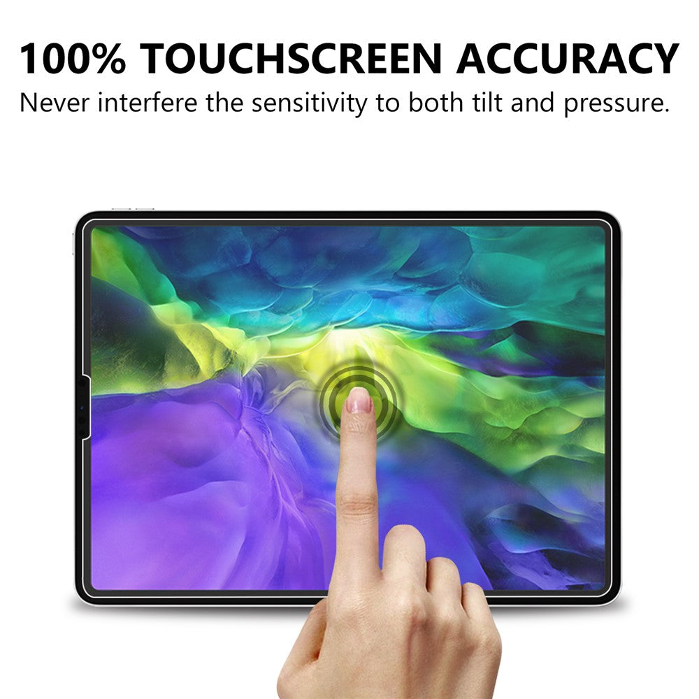 Fuld størrelse skærmbeskyttelsesfilm i hærdet glas til iPad Air (2020)/Air (2022) 10,9 tommer