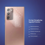 2 stk. ENKAY HAT PRINCE til Samsung Galaxy Note20 4G/5G [0,2 mm 9H 2,15D buede kanter] Hærdet glas kameralinsefilm