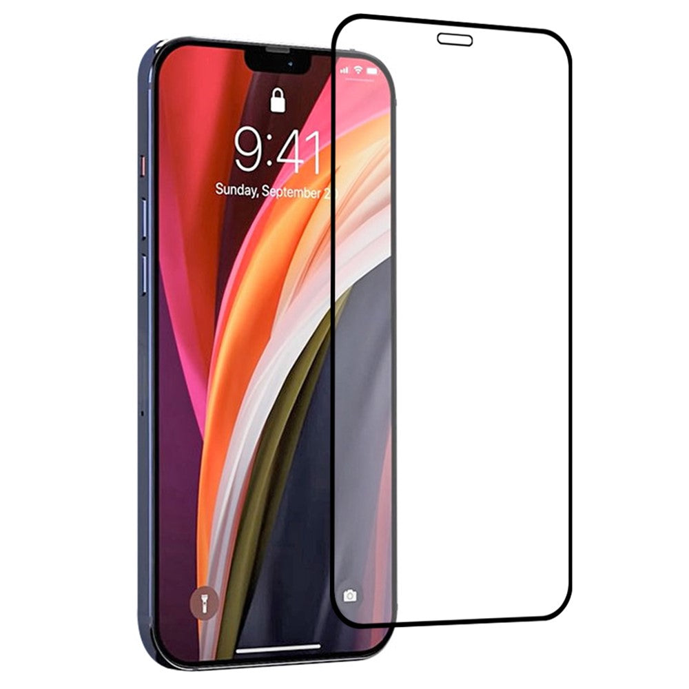 RURIHAI 2.5D Solid Defense Härdat Glas Skärmskydd för iPhone 12 Pro/12