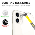 Kameraglasbeskyttelse til iPhone 12 mini 5,4 tommer, ridsefast HD AGC glas kamerabeskyttelse skærmbeskyttelsesfilm