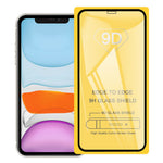 9D Full Covering Anti-Scratch Tempered Glass Screen Protector for iPhone 11 6.1-inch