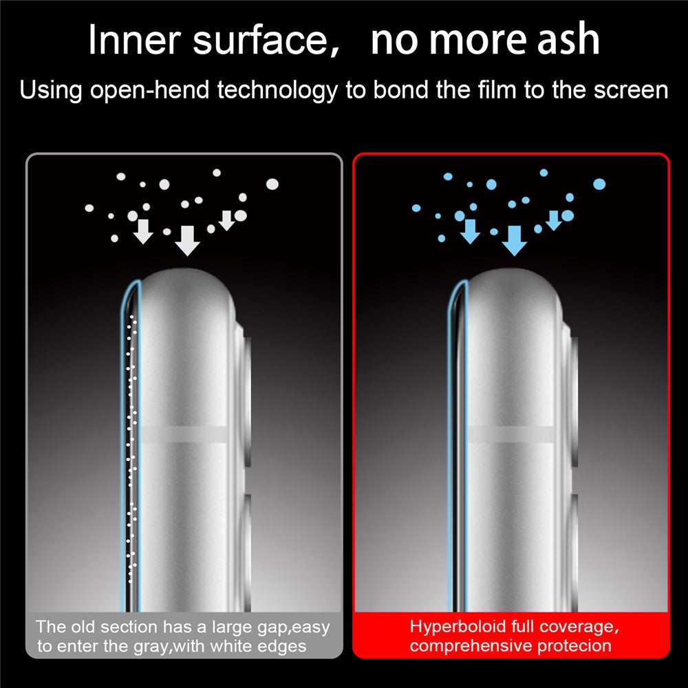 9D Full Covering Anti-Scratch Tempered Glass Screen Protector for iPhone 11 6.1-inch