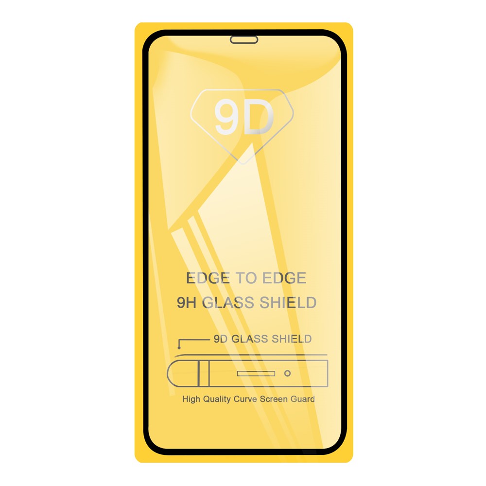 9D Full Covering Anti-Scratch Tempered Glass Screen Protector for iPhone 11 6.1-inch