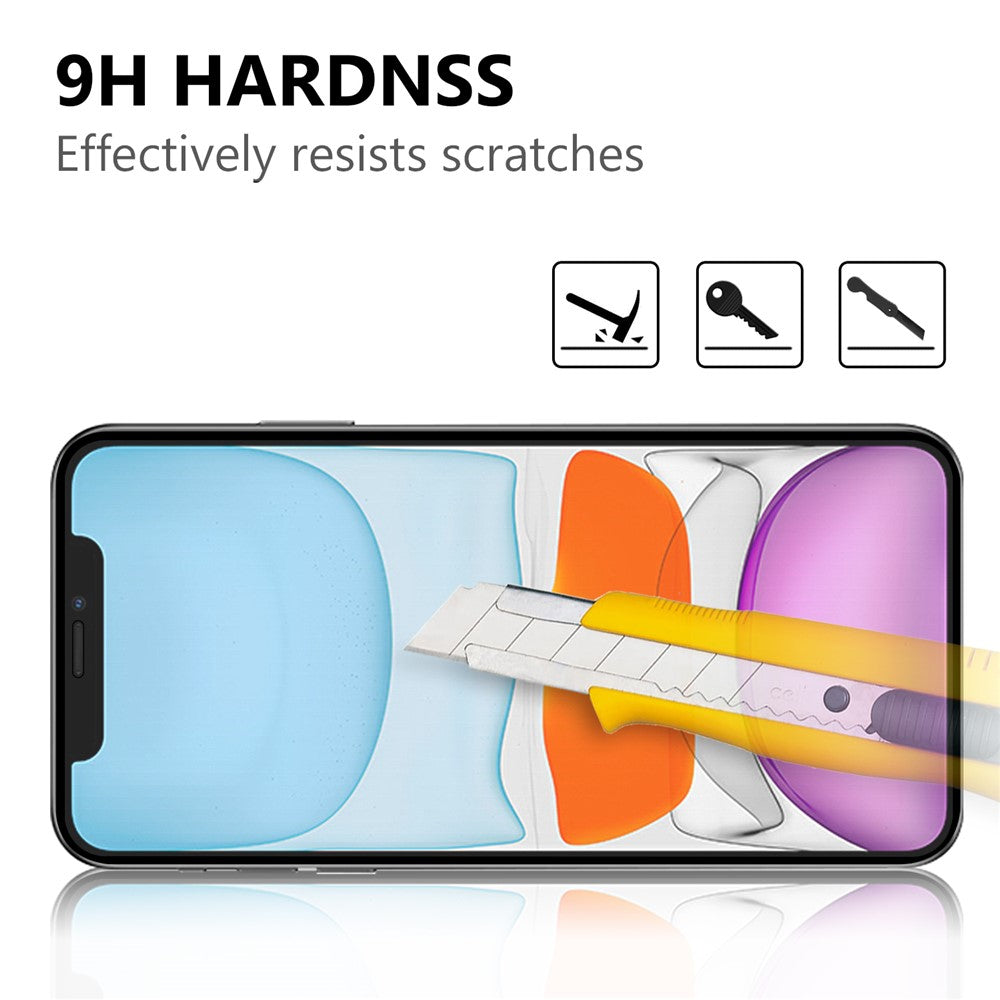 Full Size 9H Tempered Glass Screen Protective Film Full Glue for iPhone 12 Pro Max 6.7 inch