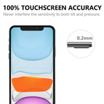 Full Size 9H Tempered Glass Screen Protective Film Full Glue for iPhone 12 Pro Max 6.7 inch