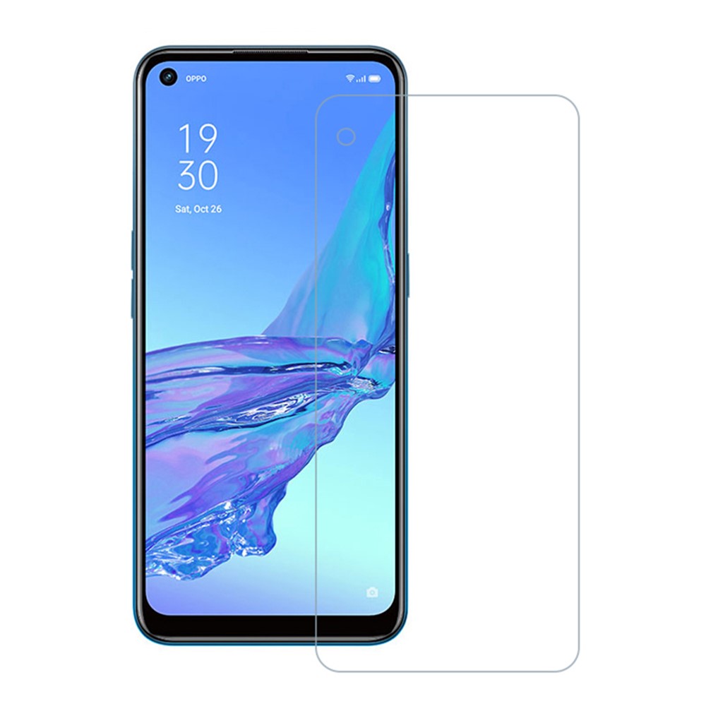 0,3 mm härdat glasskärmskyddsfilm för OPPO A53 Arc Edge