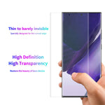 ENKAY 3D Full Coverage Curved PET HD Screen Protector for Samsung Galaxy Note20 Ultra/Note20 Ultra 5G