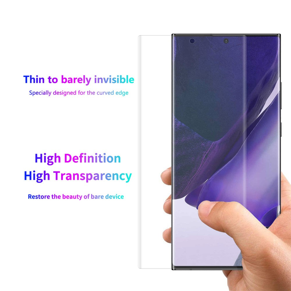 ENKAY 3D Full Coverage Curved PET HD Screen Protector for Samsung Galaxy Note20 Ultra/Note20 Ultra 5G