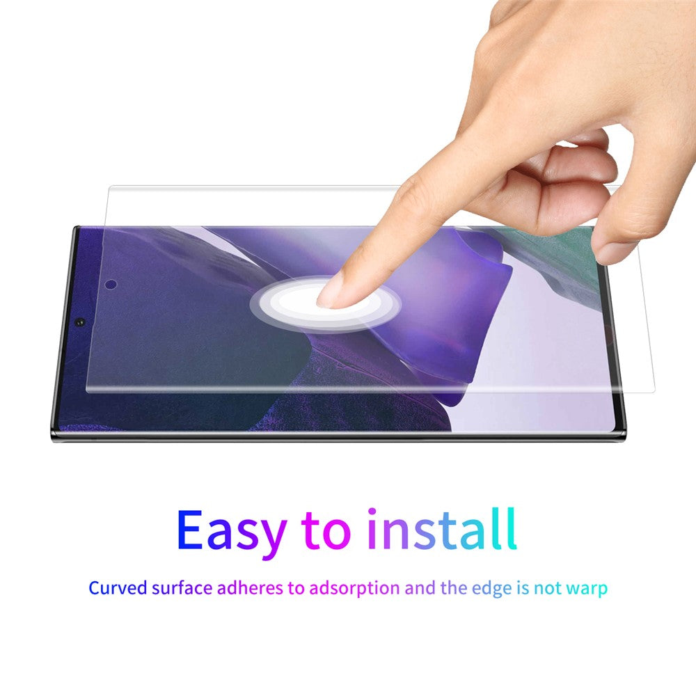 ENKAY 3D Full Coverage Curved PET HD Screen Protector for Samsung Galaxy Note20 Ultra/Note20 Ultra 5G