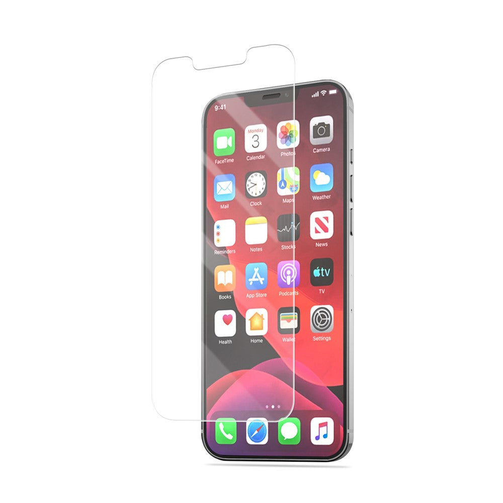 MOCOLO HD Transparent Härdat Glas Skärmskydd för iPhone 12 Pro 6,1 tum