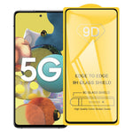 9D Fullstor Härdat Glas Skärmskydd för Samsung Galaxy A51 5G SM-A516