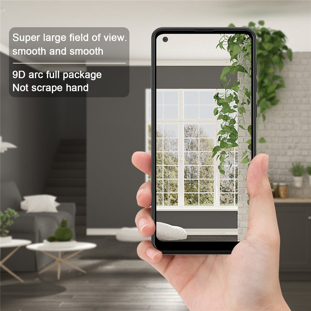 9D Fullstor Härdat Glas Skärmskydd för Samsung Galaxy A51 5G SM-A516