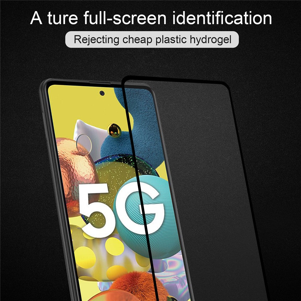 9D Fullstor Härdat Glas Skärmskydd för Samsung Galaxy A51 5G SM-A516