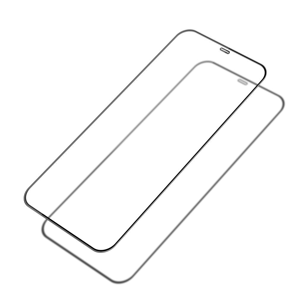 MOFI Full Glue 3D Curved Tempered Glass Komplet dækkende skærmbeskyttelsesfilm til iPhone 12 Max / Pro 6.1 tommer
