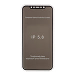 RURIHAI 0,26 mm 360-graders privatlivsbeskyttelse, fuldskærm, hærdet glas, skærmbeskyttelse mod indkig, til iPhone X/11 Pro 5,8 tommer